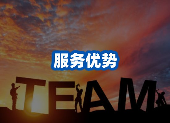 服务优势与团队说明配图